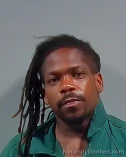 Mugshot of Roderick Darrell Brooks booked in Escambia County, Florida on October 15, 2026