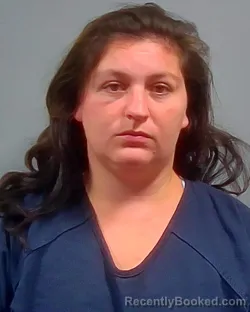Mugshot of Kendra Leigh Harvell booked in Escambia County, Florida on October 15, 2026