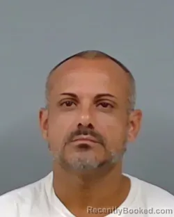 Mugshot of Julio Antonio Melendez booked in Escambia County, Florida on October 16, 2026