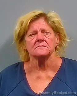 Mugshot of Reta Faye Crosier booked in Escambia County, Florida on October 18, 2026
