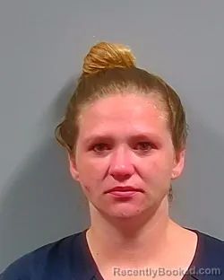 Mugshot of Megan Diann Hamrick booked in Escambia County, Florida on October 18, 2026