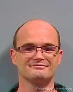 Mugshot of Ryan Edward Vaughn booked in Escambia County, Florida on October 19, 2026