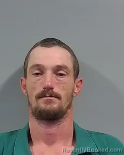 Mugshot of Ryan Wesley Morris booked in Escambia County, Florida on October 21, 2026