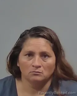 Mugshot of Gladis Oliva Moreno booked in Escambia County, Florida on October 21, 2026