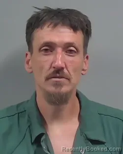 Mugshot of Aaron Joel Brown booked in Escambia County, Florida on October 23, 2026