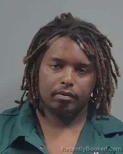Mugshot of Devonte Damarvis Green booked in Escambia County, Florida on October 24, 2026