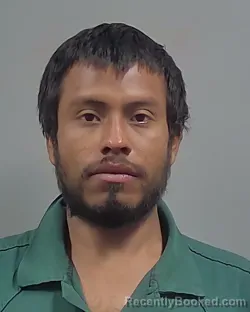 Mugshot of Elvis Everardo Ramos Chavez booked in Escambia County, Florida on October 25, 2026