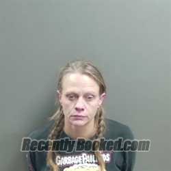 Booking photo from Grant County, Indiana