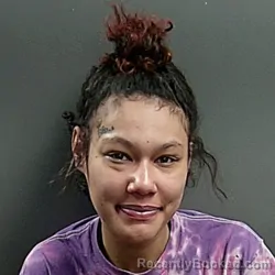 Mugshot of Ceara Deshea Denney booked in Grant County, Indiana on April 4, 2026