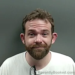 Mugshot of John Kenneth William Herring booked in Grant County, Indiana on April 4, 2026