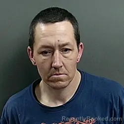 Mugshot of Ryan Lee Schafer booked in Grant County, Indiana on April 4, 2026