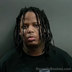 Mugshot of Dontrell Devonte Cole booked in Grant County, Indiana on April 20, 2026