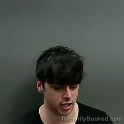 Mugshot of Jacob Anthony Carrillo booked in Grant County, Indiana on April 20, 2026