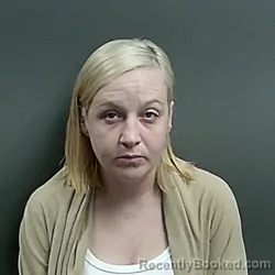 Mugshot of Holly Jeanette Clasby booked in Grant County, Indiana on April 22, 2026