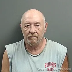 Mugshot of Ricky L Thompson booked in Grant County, Indiana on July 1, 2026
