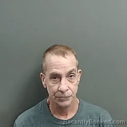 Mugshot of Ronald Dean Parker booked in Grant County, Indiana on July 8, 2026