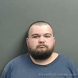 Mugshot of Kaleb Joseph Mote booked in Grant County, Indiana on July 8, 2026