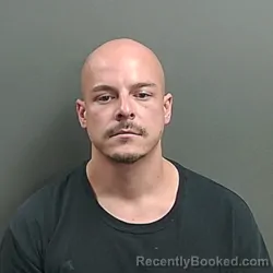 Mugshot of Nickolas Lee Hinderer booked in Grant County, Indiana on July 11, 2026