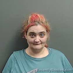Mugshot of Rachel Kay Hazelwood booked in Grant County, Indiana on July 11, 2026