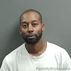 Mugshot of Olando De'Angelo Richardson booked in Grant County, Indiana on July 29, 2026