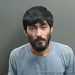 Mugshot of Rodrigo Yovani Aguilar-Lopez Jr booked in Grant County, Indiana on July 30, 2026