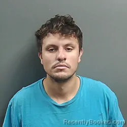 Mugshot of Nickolas Eugene Hernandez booked in Grant County, Indiana on July 30, 2026
