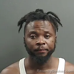 Mugshot of Frhetas Bosange booked in Grant County, Indiana on August 17, 2026
