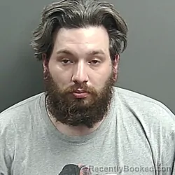 Mugshot of Cody Lawrence Freeman booked in Grant County, Indiana on August 20, 2026