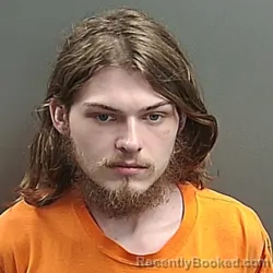 Mugshot of Cayge Chambers booked in Grant County, Indiana on August 20, 2026