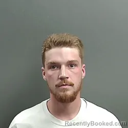 Mugshot of Jordin Matthew Columus booked in Grant County, Indiana on August 24, 2026