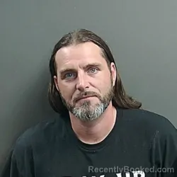 Mugshot of Joshua Lee Gillespie booked in Grant County, Indiana on August 27, 2026