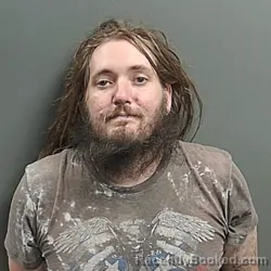 Mugshot of Dru Allen Clemons booked in Grant County, Indiana on August 28, 2026