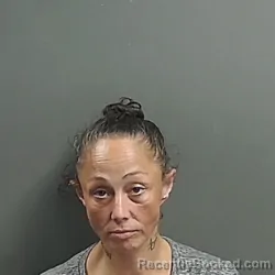Mugshot of Krista Marie Medina booked in Grant County, Indiana on August 29, 2026