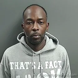 Mugshot of Erivon Darrel Burks booked in Grant County, Indiana on October 2, 2026