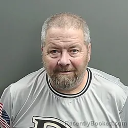 Mugshot of Greg Garfield Vernetti booked in Grant County, Indiana on October 3, 2026