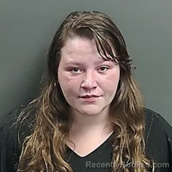 Mugshot of Jasmine Alicia-Denise Gonzales booked in Grant County, Indiana on October 3, 2026