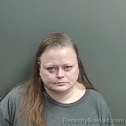 Mugshot of Crystal E Hobbs booked in Grant County, Indiana on October 5, 2026
