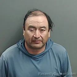 Mugshot of Demetrio Munoz Sanchez booked in Grant County, Indiana on October 5, 2026