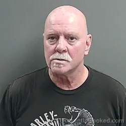Mugshot of Gary Lee West booked in Grant County, Indiana on October 6, 2026