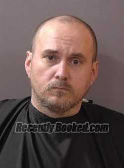 Booking photo from Hamilton County, Indiana