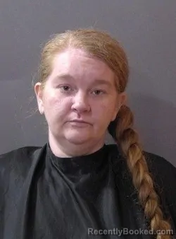 Mugshot of Kristen Leigh Cooper booked in Hamilton County, Indiana on March 9, 2026