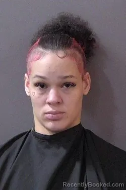 Mugshot of Alycia RaNell Bupp booked in Hamilton County, Indiana on March 10, 2026