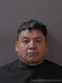 Mugshot of Lino Rivera Cazares booked in Hamilton County, Indiana on March 13, 2026