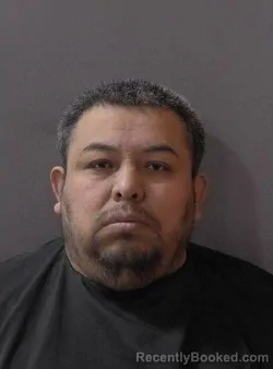 Mugshot of Hugo Trujillo Medina booked in Hamilton County, Indiana on March 13, 2026