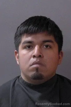 Mugshot of Juan Antoino Bolanos Chavez booked in Hamilton County, Indiana on March 18, 2026