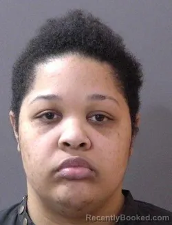 Mugshot of Jasmine Michelle Hooks booked in Hamilton County, Indiana on March 25, 2026