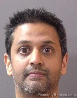 Mugshot of Amit Gopalbhai Patel booked in Hamilton County, Indiana on March 30, 2026