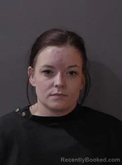 Mugshot of Kaci Nicole Zimmerman booked in Hamilton County, Indiana on March 31, 2026