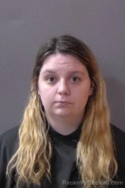 Mugshot of Maddison Lanelle Moore booked in Hamilton County, Indiana on April 1, 2026