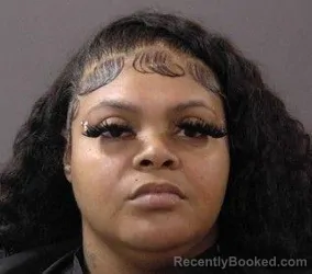 Mugshot of Deshanae Areona English booked in Hamilton County, Indiana on April 24, 2026